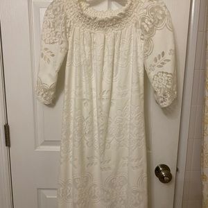 White Off The Shoulder Dress